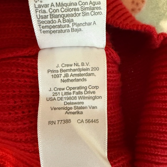 J Crew Factory Button raglan crewneck sweater size small NWT - Picture 7 of 9